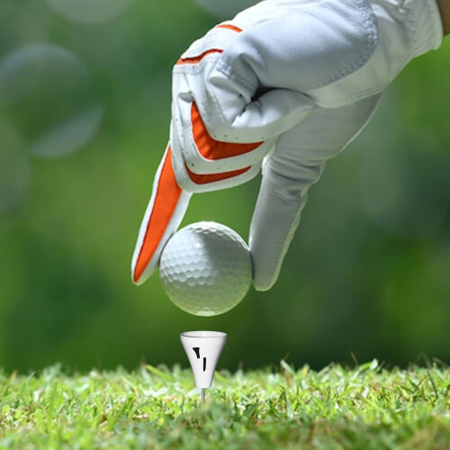 Golfs Tees Holder For Putting Greens Lightweight Base Practice Tool Tee Sign 2