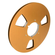 Empty 10.5 Inch 1/4 Inch Aluminum Tape Reel for Recorder Repair