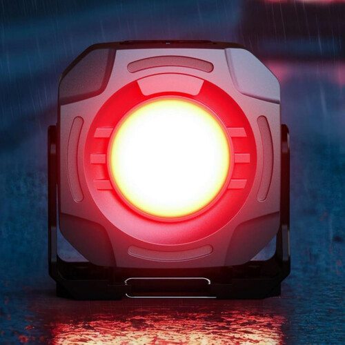 Portable Work Light Rechargeable Compact  Lumen Gray 1