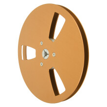 Aluminum Alloy 7 Inch Empty Sound Reel with Wind Resistance Holes