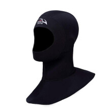 Wetsuit Hood For Adults Thermal Black Size S Surf Diving Equipment