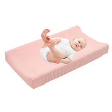 Cotton Changing Mat Cover Universal, Elastic Fabric Cover, Cotton Soft Breathable Material, 81cm x 41cm x 13cm