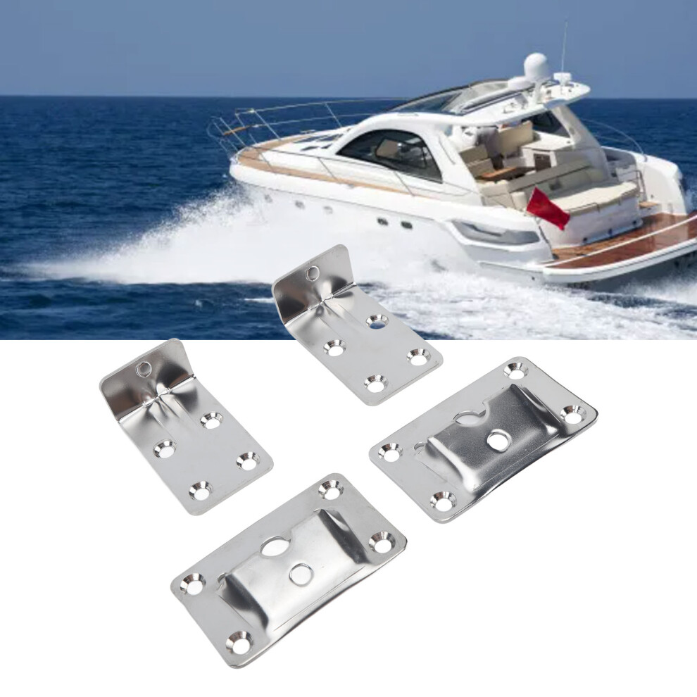 Stainless Steel Desktop Table Bracket Replacement For Rv Yacht Ship Â 1 Pair 7671369788705