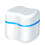Travel Denture Case with Removable Rinse Basket, Moisture Proof Retainer Storage Box 1