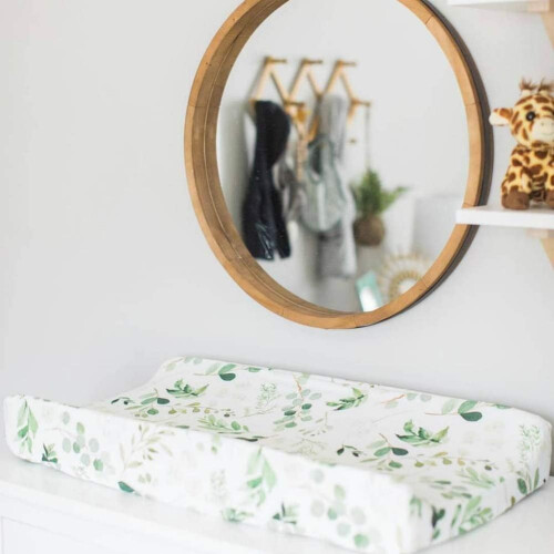 Changing Mat Cover For Changing Table  32x16x4, Soft, Removable For Cleaning, Unisex, Model 5 2