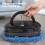 Automatic Floor Mopping Robot 23x23x6cm, 2400mAh Battery, Black 4