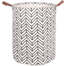 Versatile Laundry Hamper, Collapsible Design For Space-saving, Heavy Canvas Material With Waterproof Pe Coating Lining, Ideal For Nursery Hamper And T