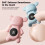 Infant Bath Temp Thermometer & Toy Bear Shape Blue Waterproof 7