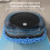 Automatic Floor Mopping Robot 23x23x6cm, 2400mAh Battery, Black 6
