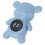 Infant Bath Temp Thermometer & Toy Bear Shape Blue Waterproof 13