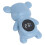 Infant Bath Temp Thermometer & Toy Bear Shape Blue Waterproof 16