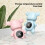 Infant Bath Temp Thermometer & Toy Bear Shape Blue Waterproof 4