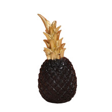 Décoration de mariage pour piano de bureau, sculpture d'ananas en résine de style moderne, surface élégante et brillante, résine de haute