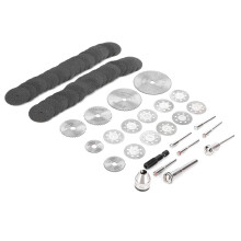 60Pcs High-Speed Steel Diamond Resin Cutting Disc Set for Drill