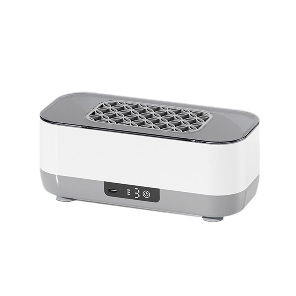 Retainer Denture Cleaner Ultrasonic Cleaner For Retainers Compact Portable Ultrasonic Cleaning Machine 21x9.7x8.3cm