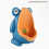 Boys' Potty Training Urinal Type B with Easy Installation Suction Cups 8