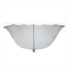 Breathable Mosquito Net Lightweight AntiTip Outdoor For Camping Hammock Grey 3.4 Meters By 1.4 Meters