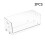 Living And Home 2pcs Stackable Transparent Desktop Storage Boxes Multifunctional Organiser 1