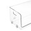 Living And Home 2pcs Stackable Transparent Desktop Storage Boxes Multifunctional Organiser 3