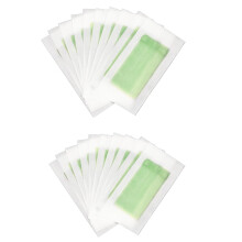 20 Pcs Waxing Strips for Legs Arms and Face Quick Hair Removal Hypoallergenic Smooth Skin
