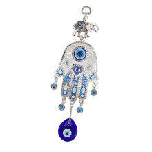 Car Mirror & Wall Decor Blue Eye Amulet Handcrafted Hanging Ornament