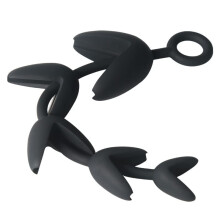 Inflatable Anal Plug Prostate Massager with Flexible Silicone Design for Men and Women