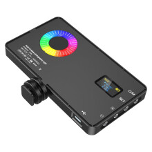 RGB LED Video Fill Light 4000Mah Battery Rechargeable Video Light Used for Photography Video Live Fill Easy Install Ref: 2724