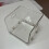Living And Home 2pcs Stackable Transparent Desktop Storage Boxes Multifunctional Organiser 5