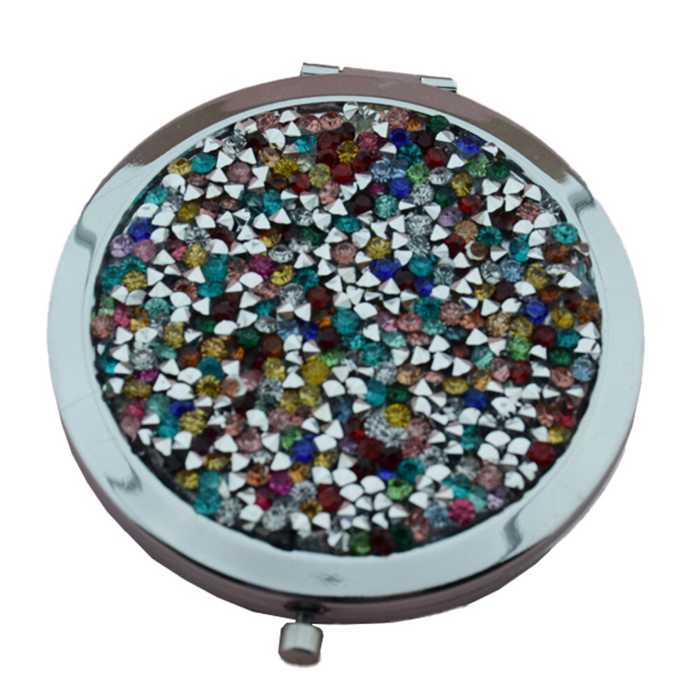 High Quality Metal Material, Magnifying Compact Mirror for Travel Business Trips