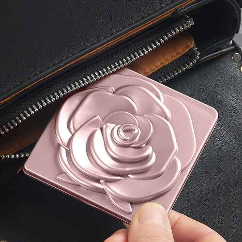 The Portable Vanity, Compact Mirror With Touch Switch, Elevating Your Beauty Routine From Desk To Destination 2