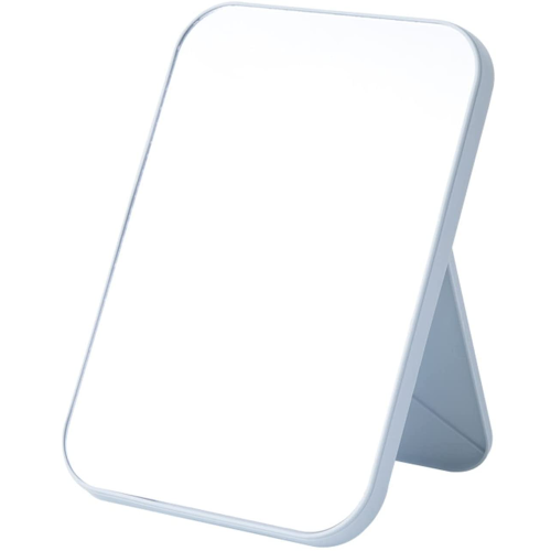 Elegant Essentials: Foldable Bracket Designed Mirror, HD Glass Ensures Crystal Clear Reflection, For Tabletop Desk Vanity Use, Gift Ready