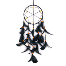 Dream Catcher for Rear View Mirror, Native American Inspired Feather Decor Handmade Artistic, Sweet Dreams and Good Luck Symbol for Cars, Large Size