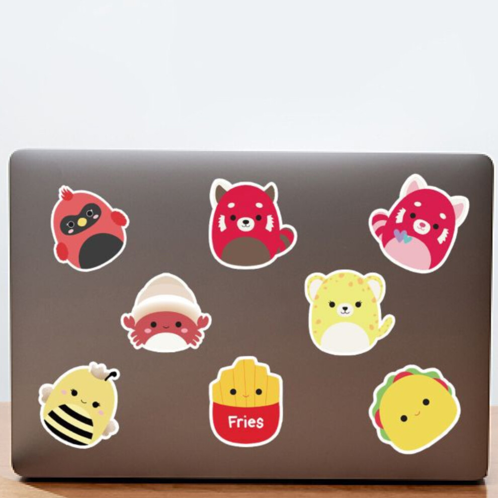 100 Pcs Cute Kawaii Animal Stickers - Waterproof Vinyl For Laptop, Scrapbook, Journal, Skateboard, Cup, Suitcase, Phone, Macbook, Guitar, Mug Etc. 9128293521727