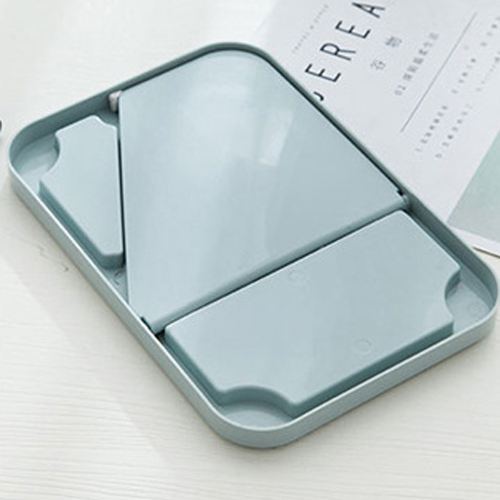 Elegant Essentials: Foldable Bracket Designed Mirror, HD Glass Ensures Crystal Clear Reflection, For Tabletop Desk Vanity Use, Gift Ready 2