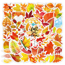 Thanksgiving-Aufkleber im Großpack, farbenfrohe, wasserfeste Deko-Aufkleber mit Herbstmotiven, perfekt für Belohnungen im Klassenzimmer oder