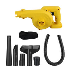 Portable Leaf Blower for Dewalt Batteries, Brushless Motor Vacuum Cleaner with Quiet Operation, 3 Speed Modes for Lawn Maintenance (Battery Not Includ