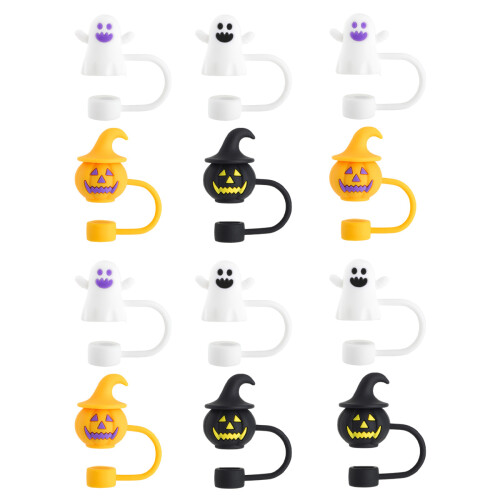 Ιδανικό για το Stanley Cup, κάλυμμα για καλαμάκια Halloween, 12 τεμάχια