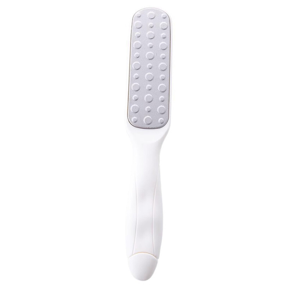 Stainless Steel Double Sided Foot Callus Remover and Scraper with Ergonomic Grip for Smooth Feet