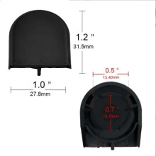 CarHome 2x Auto Frontscheibenscheibenwischer Arm Mutterdeckel-Schraubendeckel für Toyota-Corolla E140 E150 E170 E210 2006-2018 85292-0F010 852