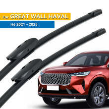 Vindruteviskerblad for Great Wall Haval H6 MK3 2021 - 2026 Rene vindusbørster Vindusviskere foran 24" 19"