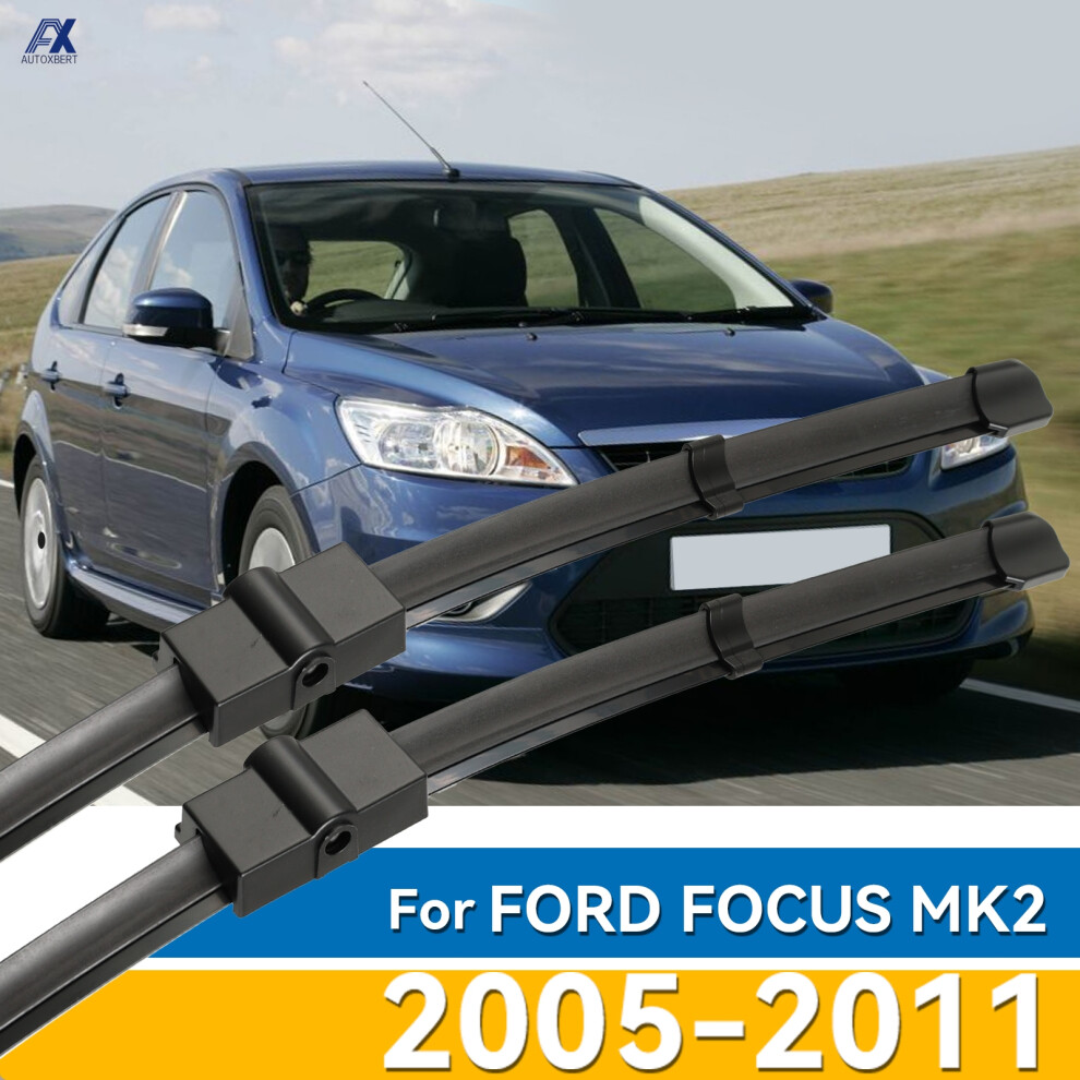 2Pcs/Set Windshield Windscreen Wiper Blades For Ford Focus Mk 2 2004 - 2011 Front Window Wipers 2005 2006 2007 2008 2009 2010 6935161487183