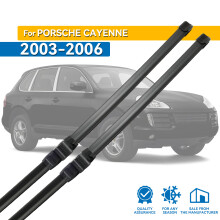 For Porsche Cayenne 2003 2004 2005 2006 LHD frontviskerblader frontrute bilrute regnbørste 26" 26" rent vindu