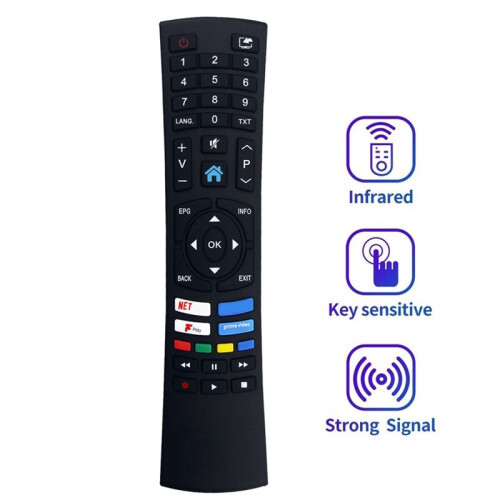 RC1823 Replace Remote Control for Medion Bush TV Remote Control 1