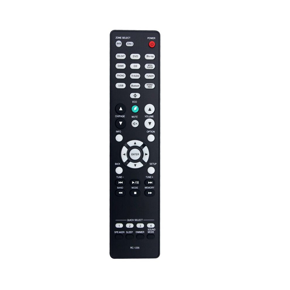 Rc-1235 Replaced Remote Control For Network Stereo Receiver Rc-1235 Dra-800H Dra800h 4712705057109