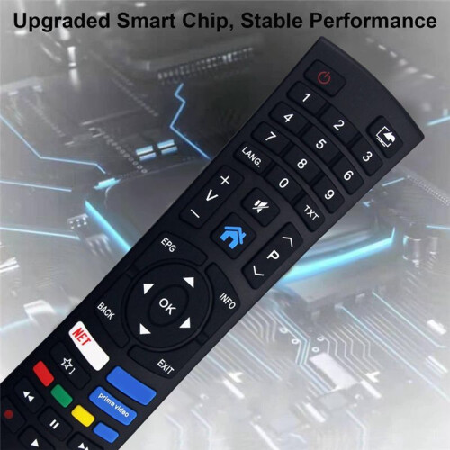 RC1822 Replace Remote Control for Medion Bush TV Remote Control 1