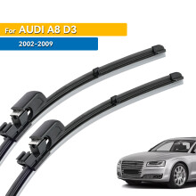 For Audi A8 D3 2002 2003 2004 2005 2006 2007 2008 2009 Vindusviskere foran vindusblad Vindusbørster 24" 23"