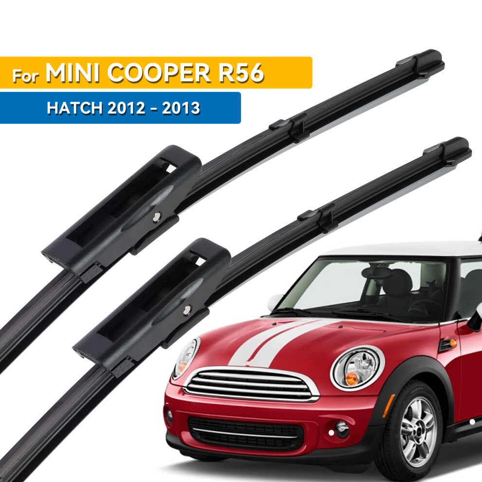 Front Windshield Wiper Blades For Mini Cooper R55 R56 Hatchback 2012 - 2013 Windshield Windscreen Front Window Brushes 19" 18" 6935161478396