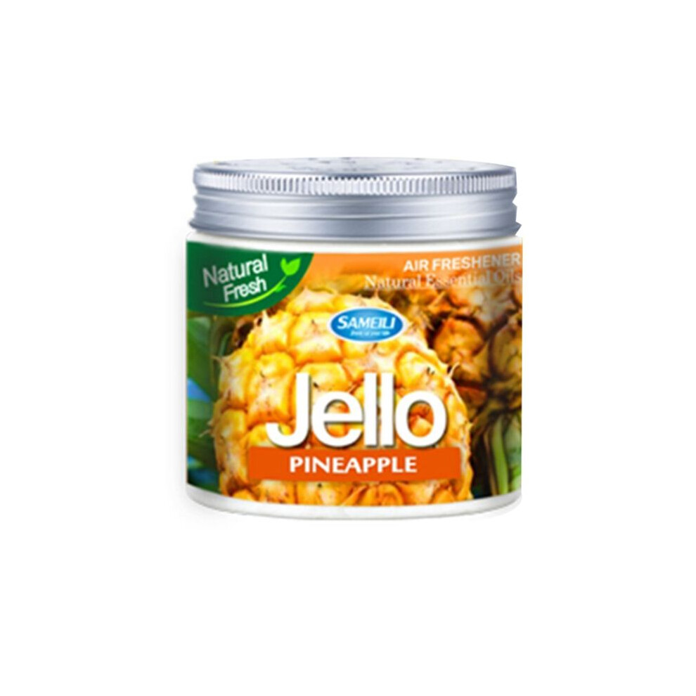 Car 220G Jello Perfume Air Freshener Car Balm Deodorizing Long-Lasting Fragrance Scent Car Aromatherapy Pineapple 6031463296628