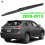 16" Rear Windshield Windscreen Wiper Blade For Lexus RX450h RX350 2009 - 2015  Tailgate Window Brushes 1