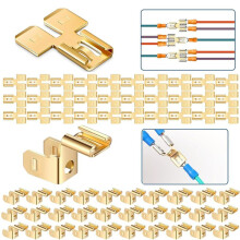Piggyback Spade Connectors Quick Disconnect Elektrische Draad Spade Terminals Adapter 60st